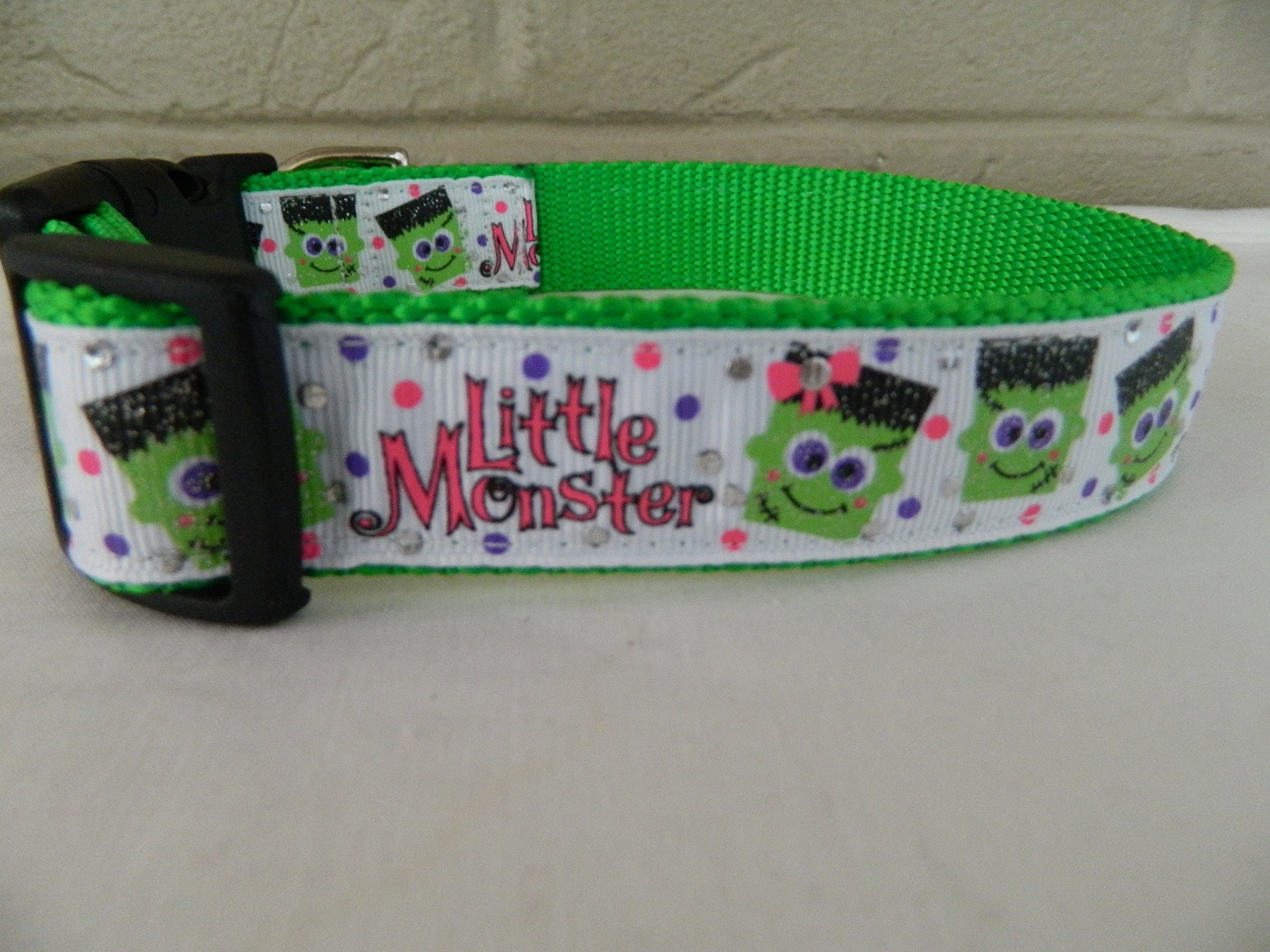 Schmoopsie Couture Halloween Little Monster Dog Collar