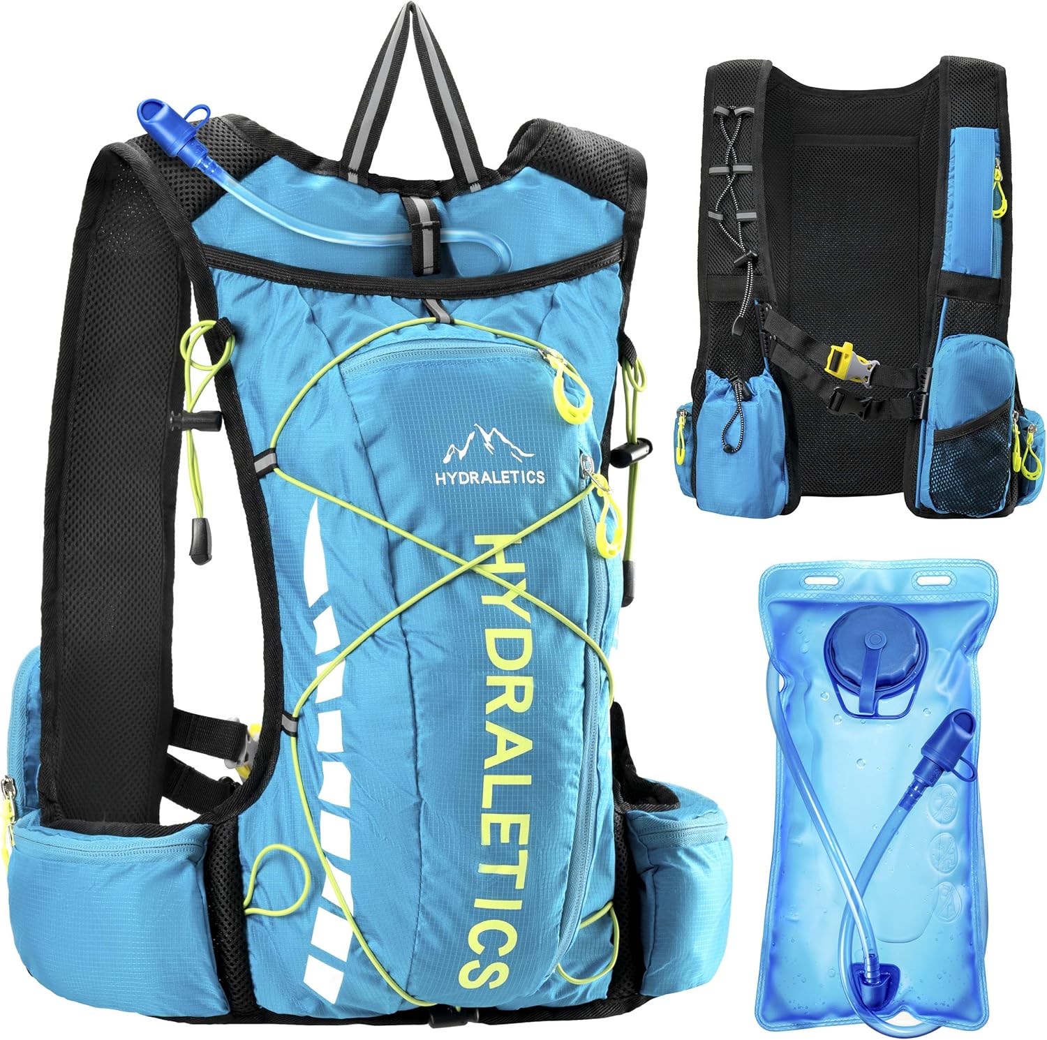 BPA Free Lightweight NonChafing Hydration Pack Backpack Running
