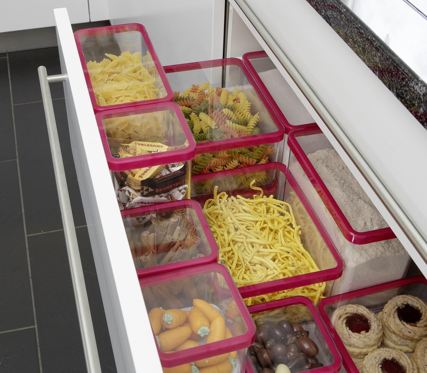 Caja de almacenamiento Rotho Loft de 1,5 l, plástico (sin BPA ...