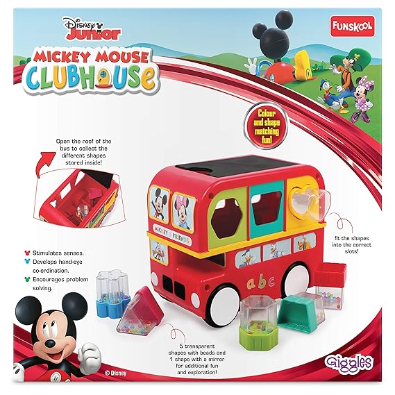 disney shape sorter bus