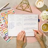 Clever Fox Self-Care Journal 90 Days A5 Mystic Blue Wellness Planner view 6