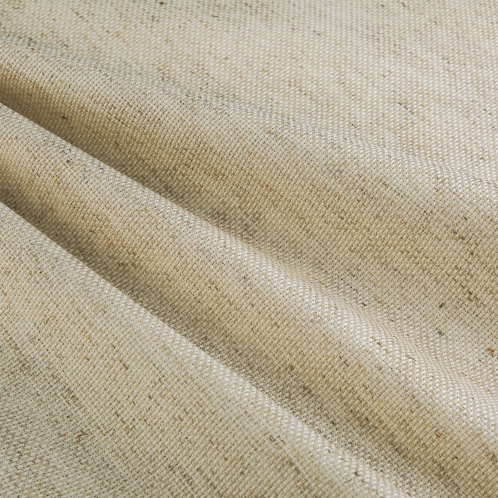 CANFOISON Aida Cloth Big Size 14 Count, Natural Oatmeal Cross Stitch Fabric, 60 inch by 36 inch (60 inch by 1 Yard)