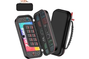 NinABXY Switch Carrying Case Compatible with Nintendo Switch 2 | 3-Layer Protection for Joy-cons, Consoles & Games, Switch 2 Accessories for Travel & Outdoor Gaming, Screen Protection&Scratch-Proof