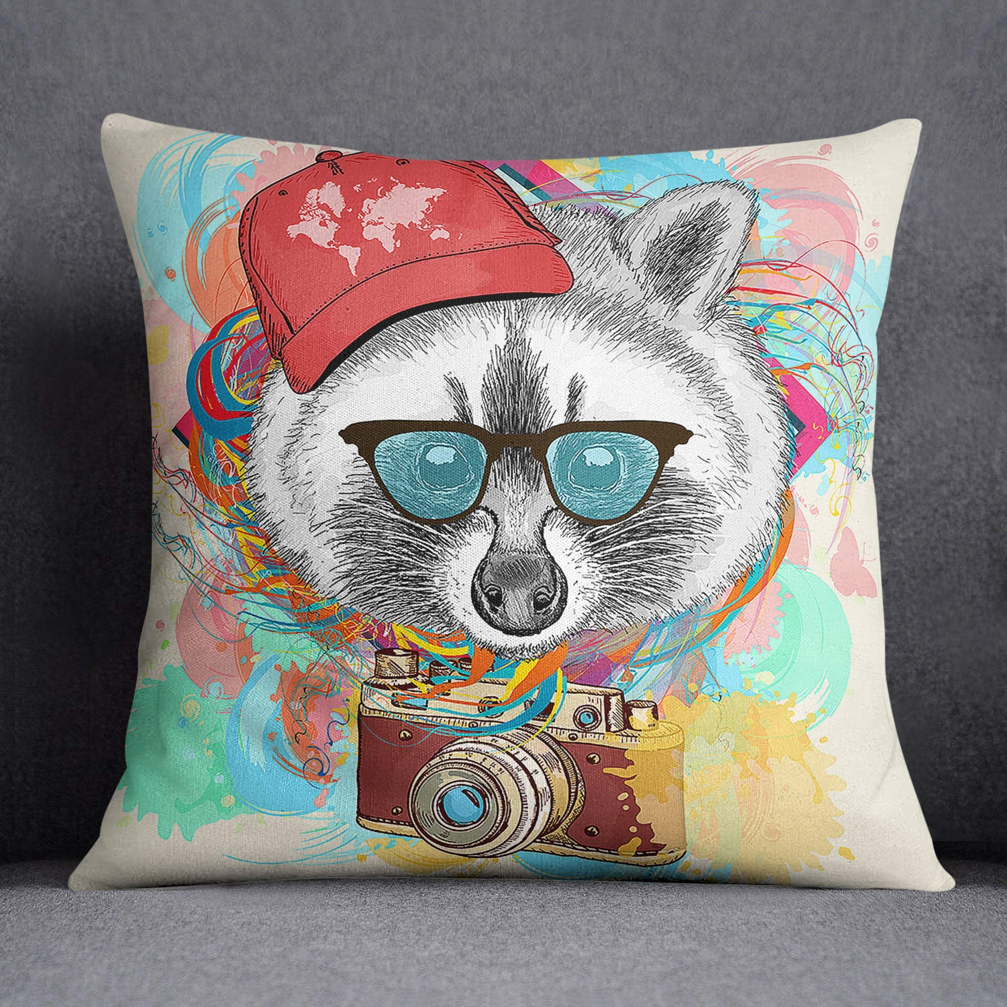 Bonamaison Decorative Cushion Cover, Multi, 45x45