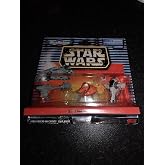 Star Wars Year 1997 Micro Machines Collection 6 Micro Vehicles - Escort Frigate, Bespin Twin Pod Cloud Car and Boba Fett's Slave 1