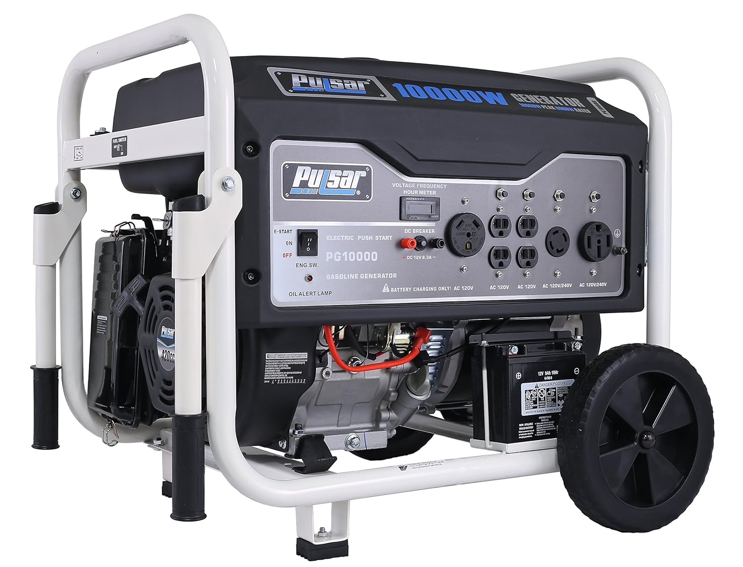 Amazon.com : Pulsar 3, 250W Portable Gas-Powered Generator, PG3250 :  Portable Power Generators : Garden & Outdoor