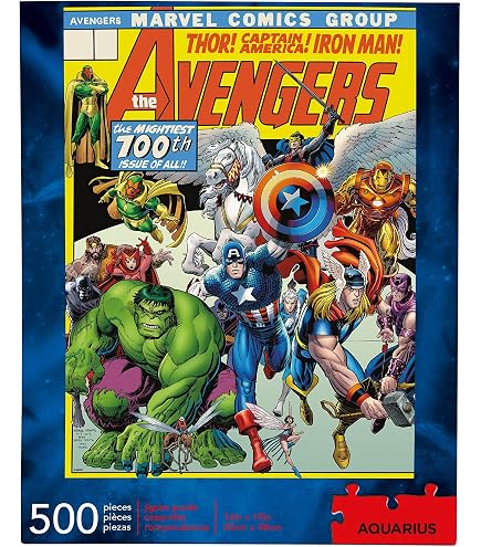 Aquarius Marvel Thor Love And Thunder 500-Piece Comic Jigsaw Puzzle - Officially Licensed Glare-Free 14x19 Inch Collectible - View #4