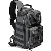 NICGID Tactical Military Backpack Daypack Molle Army Assault Pack Bug Out Bag Travel Fishing Hiking Trekking Rucksack