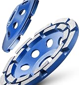 S&R 125mm Diamond Cup Wheel Concrete Granite Masonry 2-Row Grinding Disc view 3