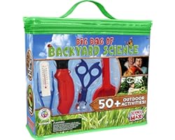 Be Amazing! Toys Big Bag of Backyard Science STEM Science Kits for Kids - Educational Science Toys for Kids with 50+ Projects