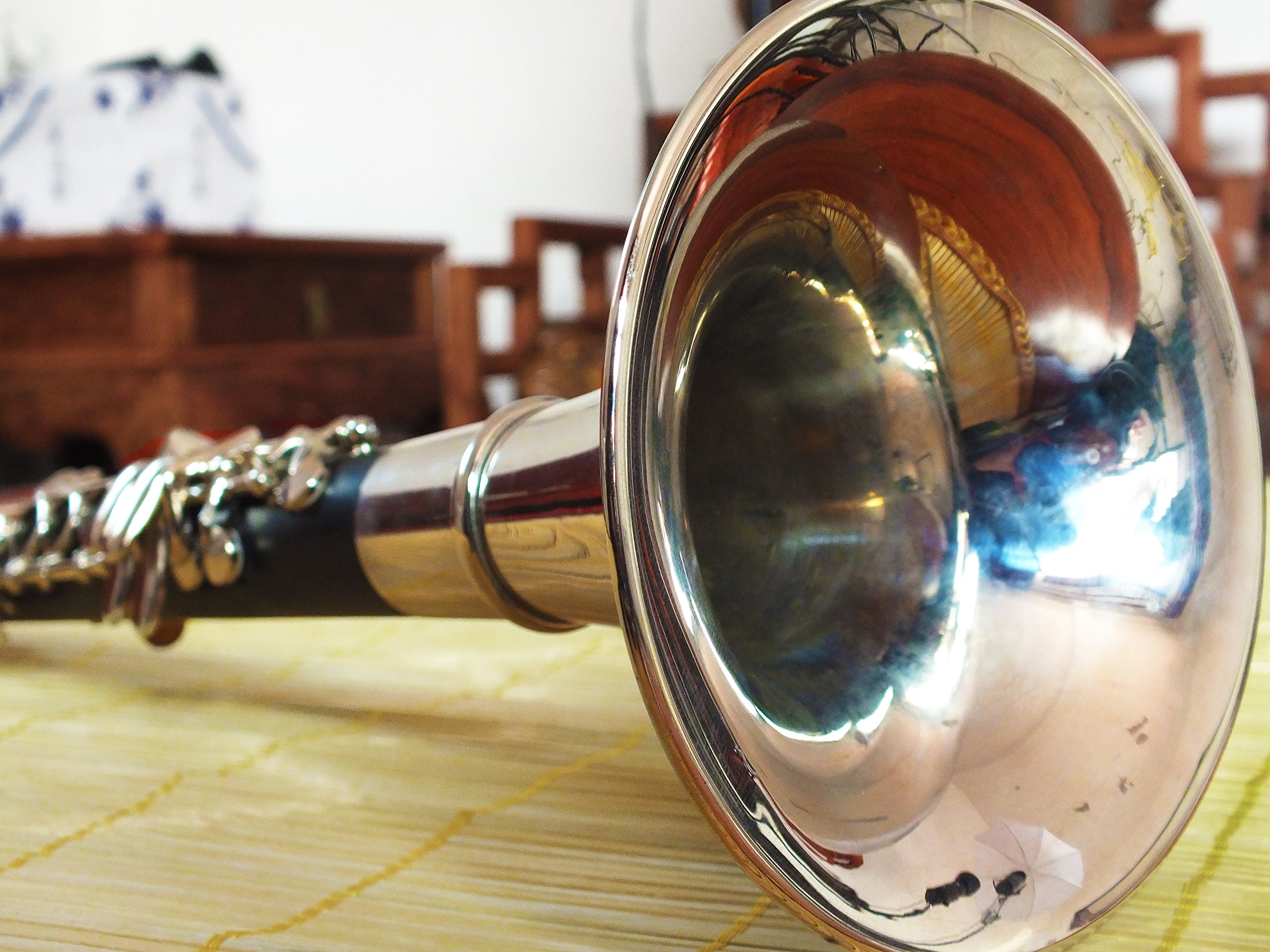 Galleon Ebony High Key Suona Professional Handmade Chinese Folk Wind