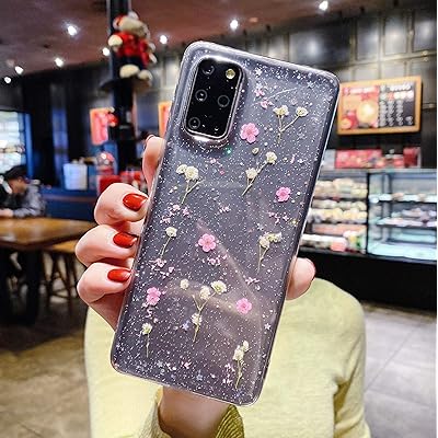 Hosgor Clear Glitter Gypsophila Flowers Case for Nigeria Ubuy
