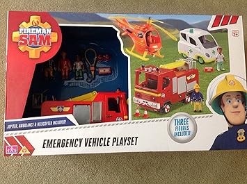 fireman sam deluxe fire station playset sainsburys