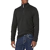 Amazon Essentials Men's Quarter-Zip French Rib Sweater, Casual Wear