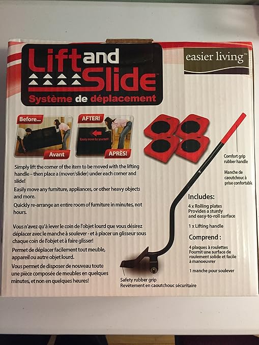 Lift and Slide Furniture Moving System Lifter & Sliders Amazon.co.uk