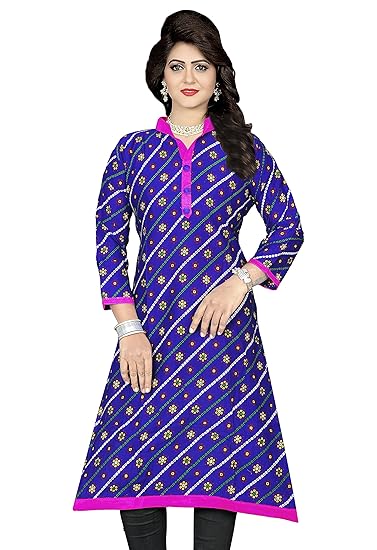 Winza Cotton Silk Kurti For Womens (XL)