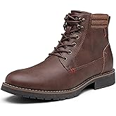 Vostey Men's Casual Boot Waterproof Zipper Chukka Boots for Men