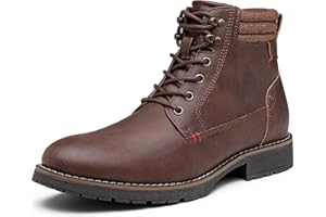 Vostey Men's Casual Boot Waterproof Zipper Chukka Boots for Men