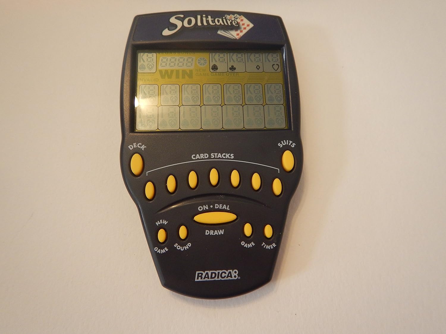 klondike solitaire handheld game