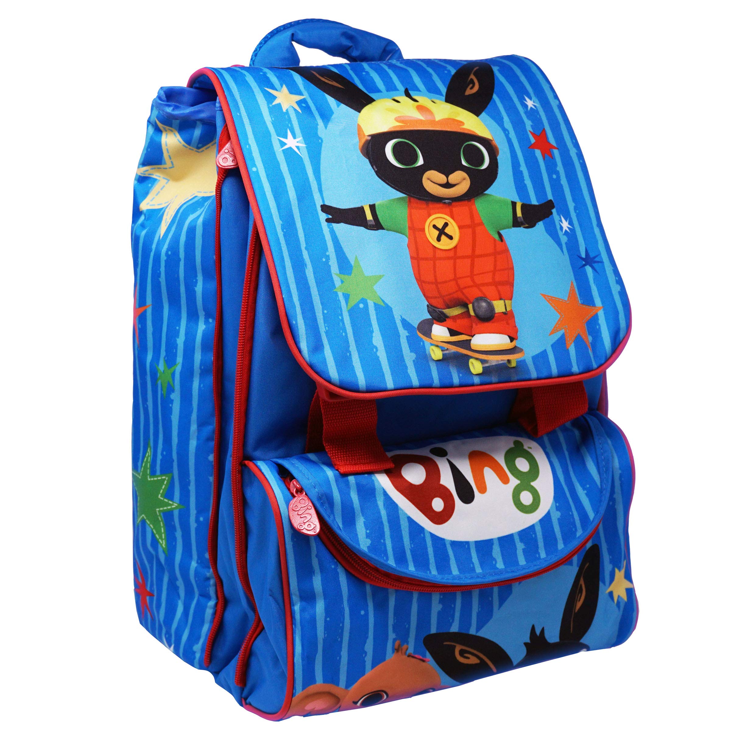 Bing Q99451 Expandable School Backpack Polyester Multi-Coloured