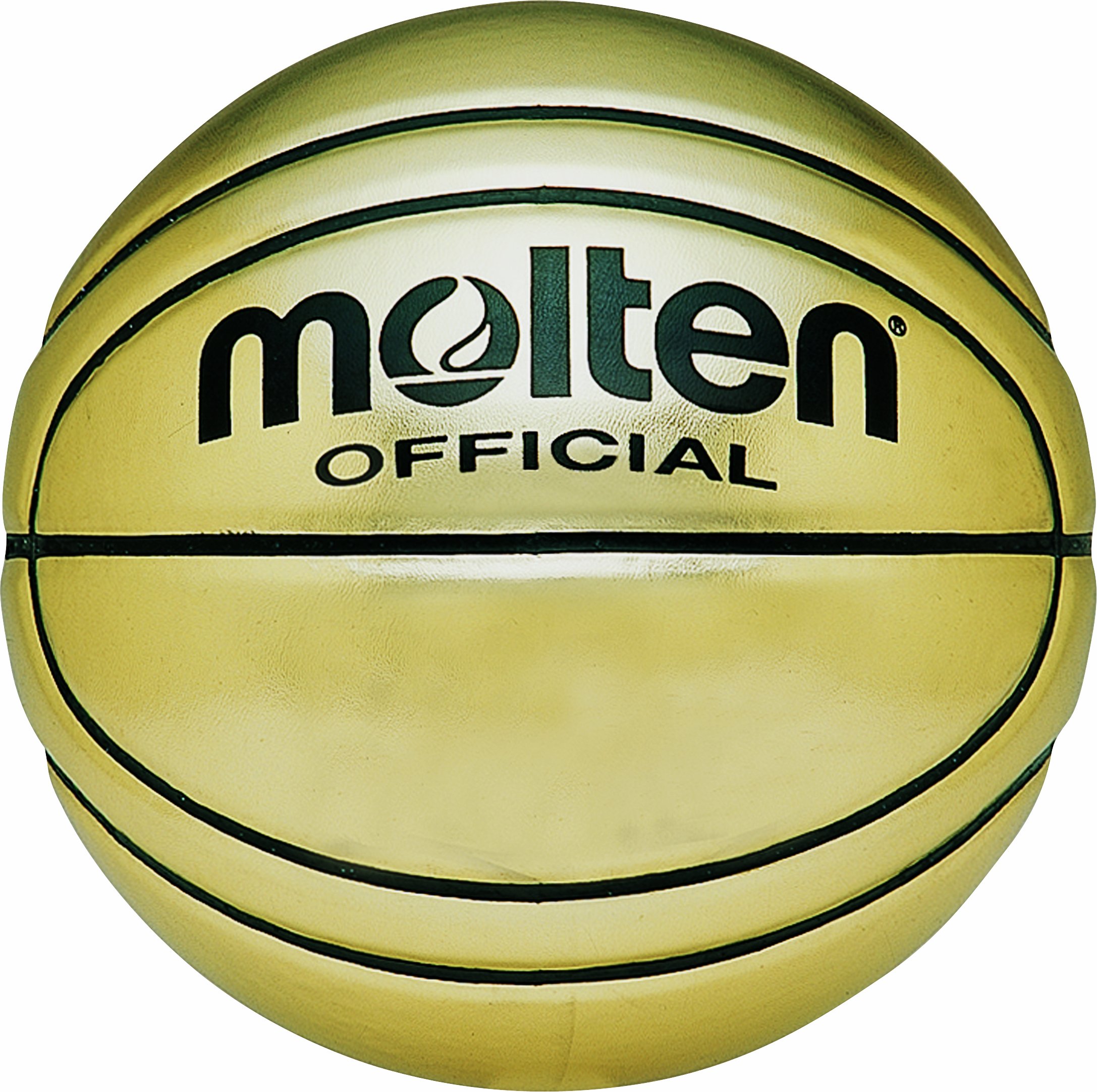 Molten BG-SL7 Presentation or Autographs Basketball | Faux Leather | Not Suitable for Play | Size 7 | Gold