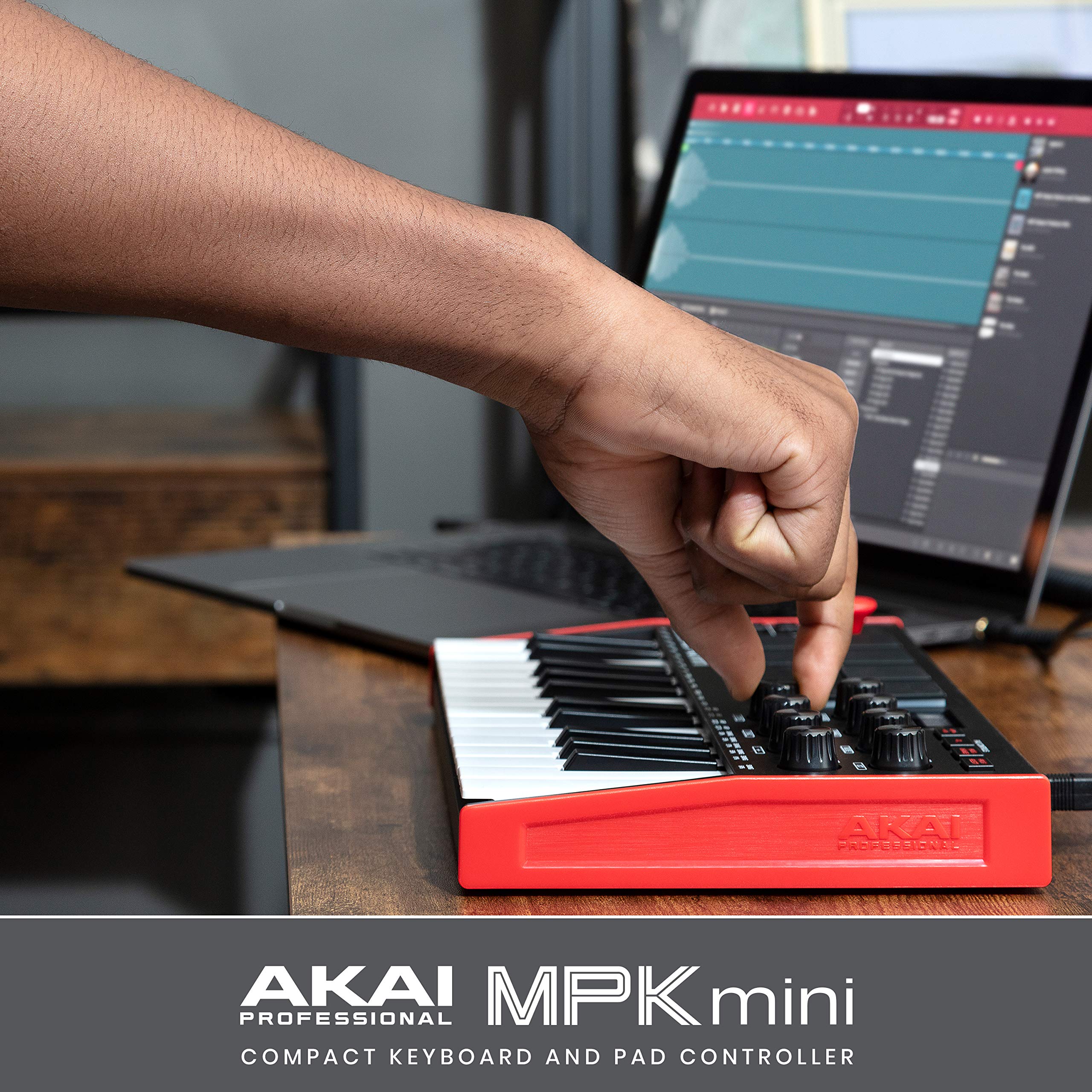 AKAI Professional MPK Mini MK3 25 Key USB MIDI Keyboard Controller