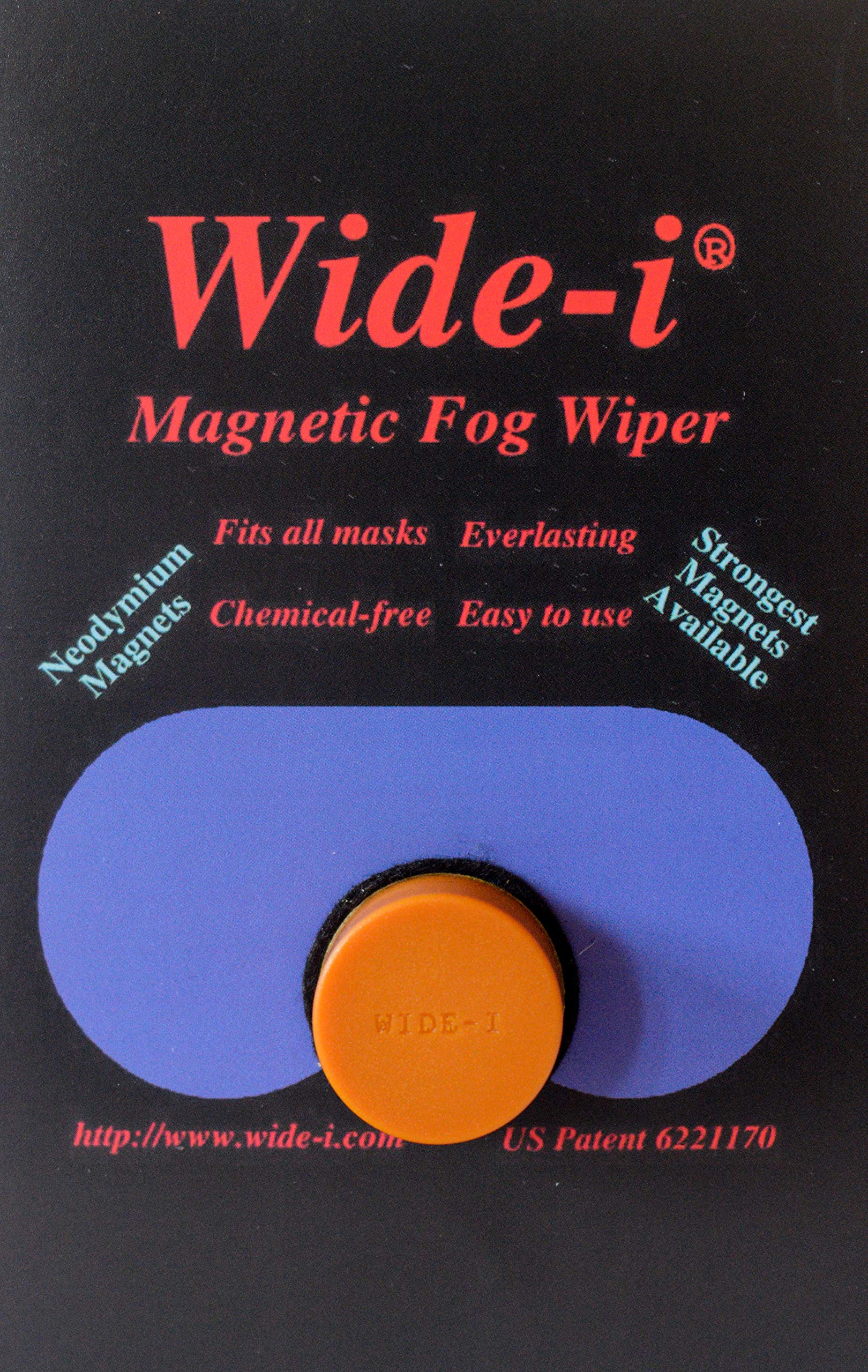 Wide-i Firefighter Mask Yellow Fog Wiper