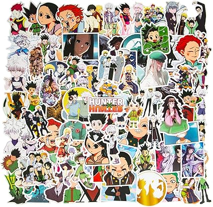 amazoncom 100pcs hunter x hunter stickers waterproof