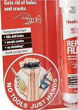 fischer No Tools Just Hands Repair Filler 37ml Crack Hole Wall Damage Fix view 2
