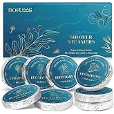 Bofuoos Shower Steamers for Men Daily Relaxation, Gifts for Men, Dad, Teen | Birthday &amp; Christmas Gift for Him, Husband, Boyfriend, Premium Natural Essential Oils Aromatherapy for Soothing Daily Stress