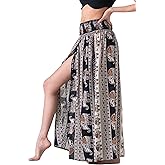 B BANGKOK PANTS Boho Palazzo Pants for Women Bohemian Hippie Clothes Yoga Wide Leg Harem Trousers