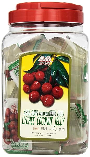 JIN JIN LYCHEE COCONUT JELLY CUPS – 52.9...