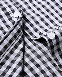 siliteelon Button Down Plaid Shirts for Women Long