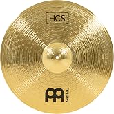 Meinl 20" Ride Cymbal - HCS Traditional Finish Brass for Drum Set, Made in Germany, 2-YEAR WARRANTY (HCS20R)