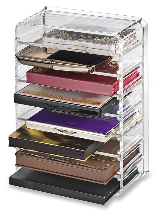 Acrylic Palette Organizer (Small Sized Palettes) & Beauty Care Holder