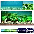 JUBMACH Premium Aquarium Background 90 Gallon Fish Tank Background | 24 x 48 inches | Durable, Thick & Tear Resistant + Easy Install
