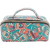 Karma, Small Zip Cosmetic Bag, Makeup Bag for Purse Travel Makeup Pouch Mini Cosmetic Bag for Women, Travel Toiletry Bag Accessories Organizer, Matchbook