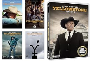 Yellowstone DVD Set Seasons 1-5 Collection