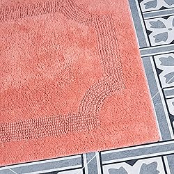 Laura Ashley Reversible Cotton 2-Piece Bath Mat