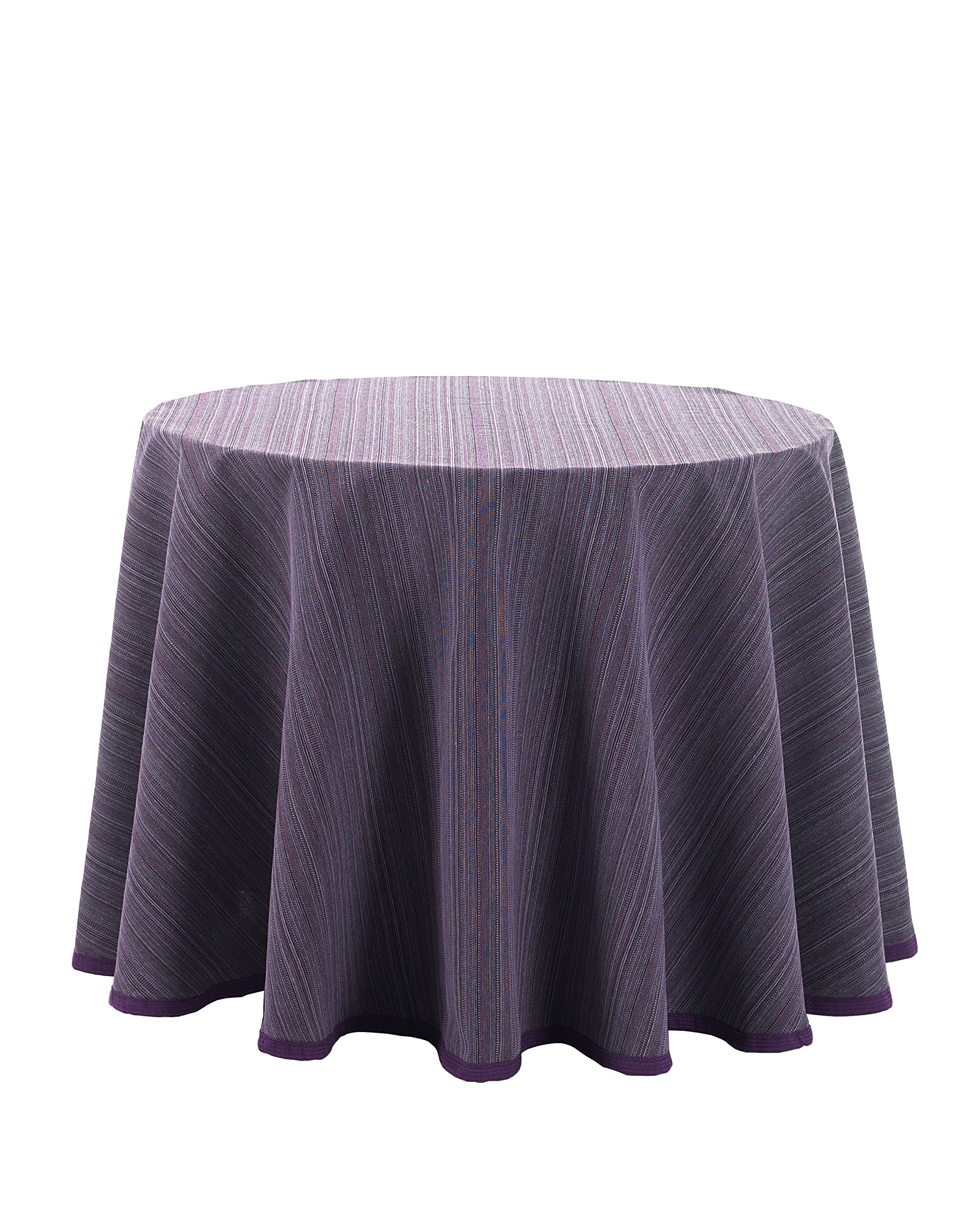 Martina Home Table Skirt Model Ribera Model Redonda de 90 lilac
