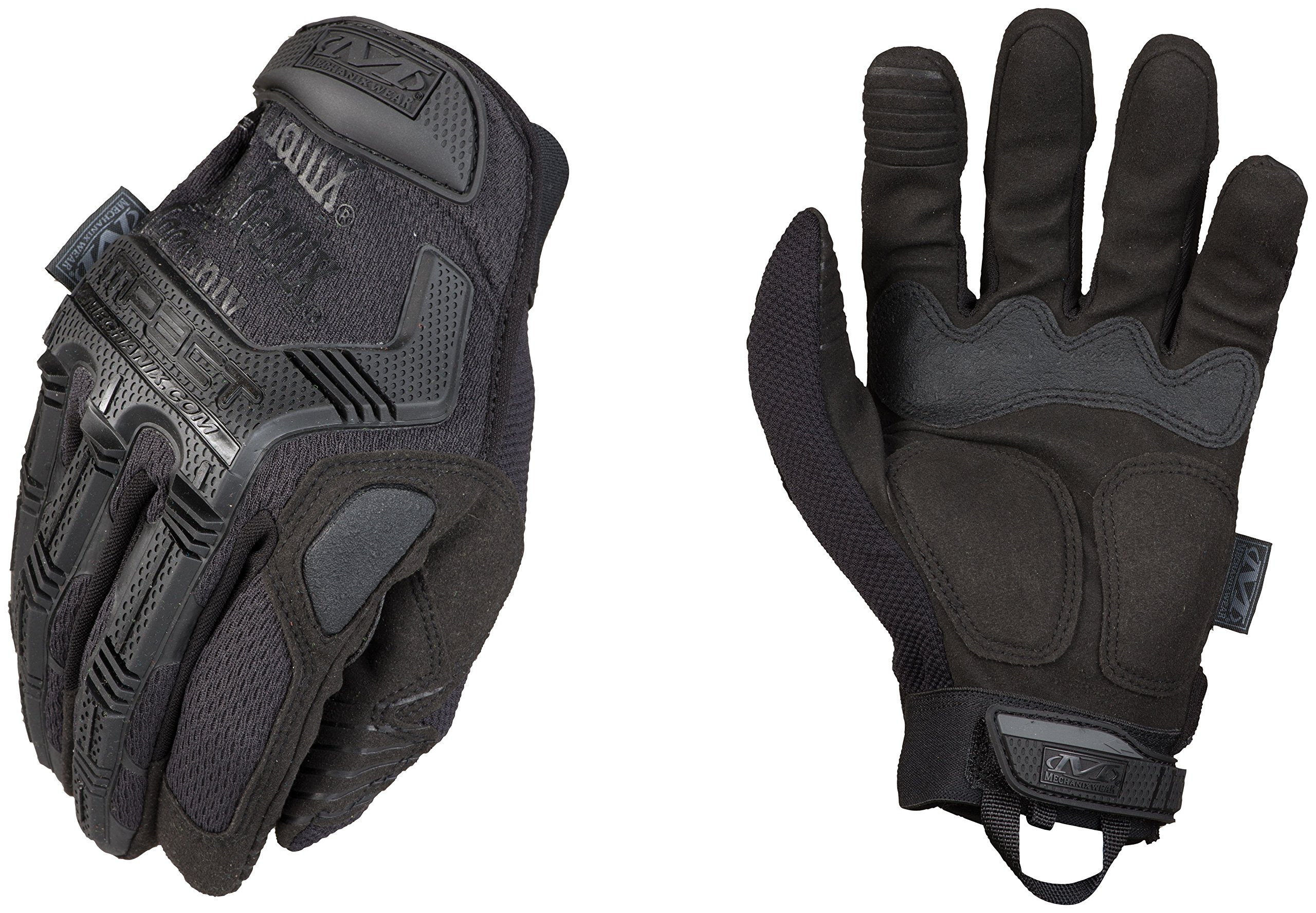 Mechanix M-Pact Gloves, MultiCam Sport Gloves, Knuckle Finger Guard, Paintball - black - S