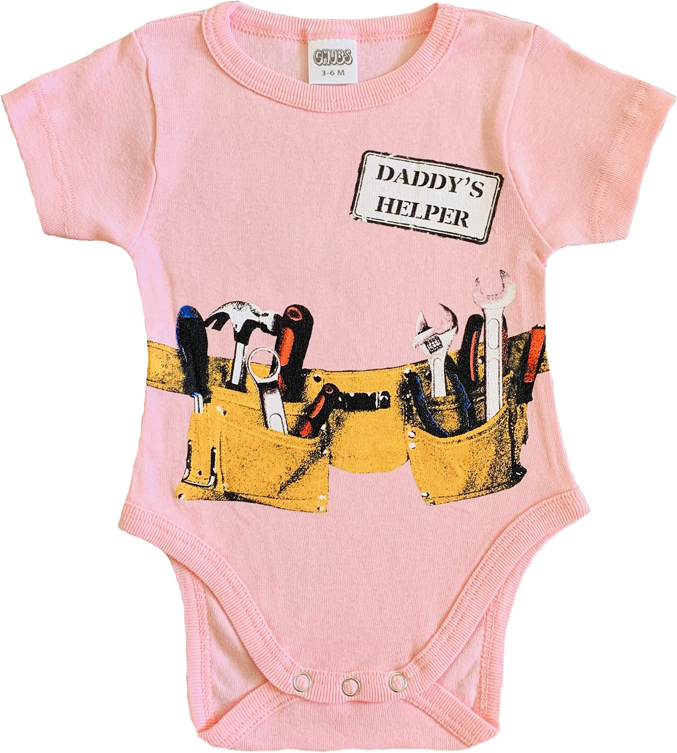 Daddy's Little Helper One-Piece, Best Gifts For New Dad, Cool Twin Baby Clothes