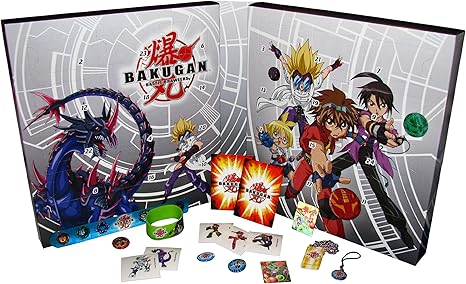 Spin Master Bakugan 331191 Bakugan Calendrier De Lavent 2010 Jeux Et Jouets Calendriers De L Avent Mant Vn