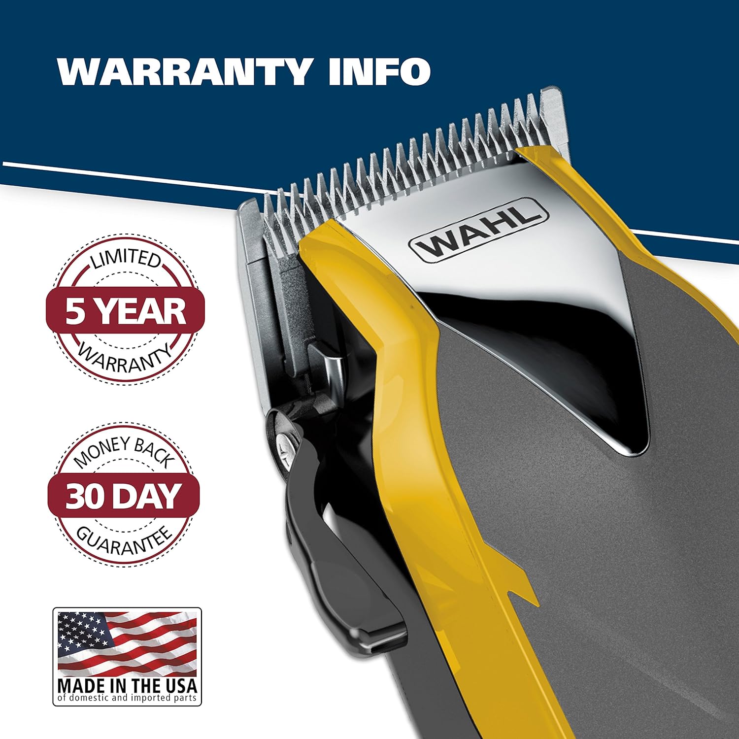 Wahl 79445 Clipper Fade Cut Haircutting Kit Trimming and Personal Grooming Kit with Adjustable Fade Level for Blending and Fade Cuts : Beauty