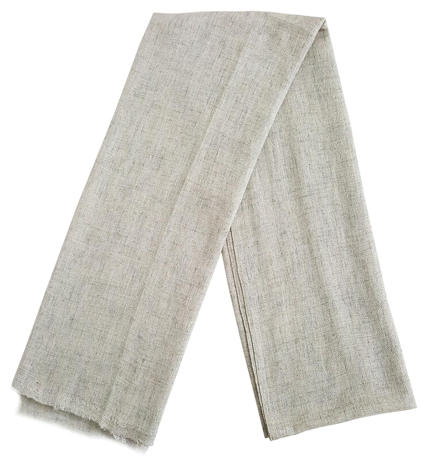 mehrunnisa handcrafted cashmere pure wool stole / large scarf - unisex