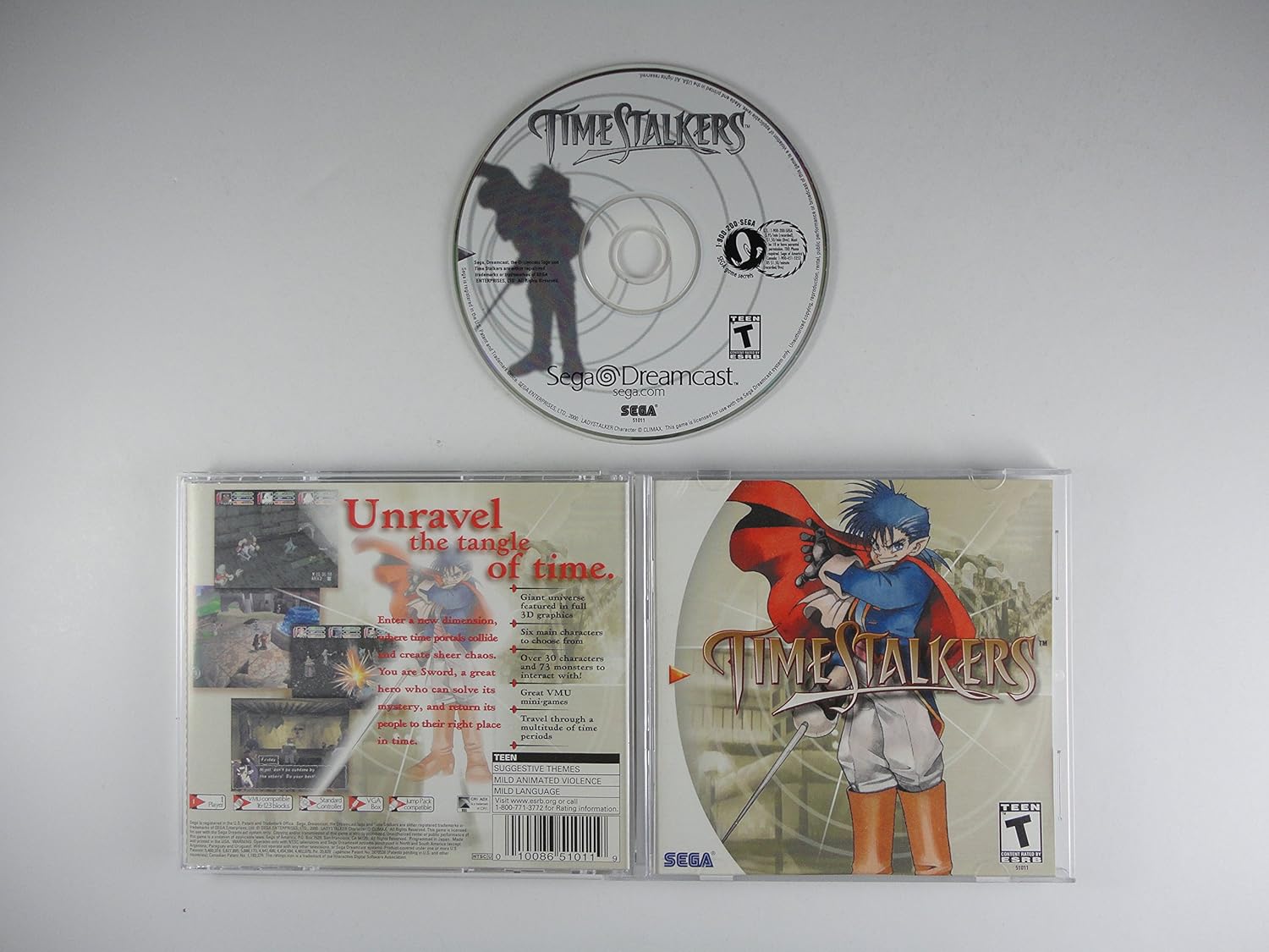 Time Stalkers: Sega Dreamcast: Video Games