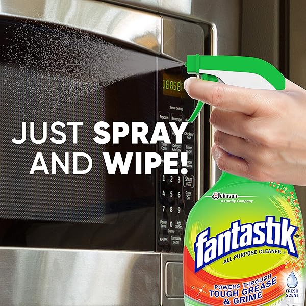 FANTASTIK ALL-PURPOSE CLEANER REFILL, FRESH SCENT, 128 OZ