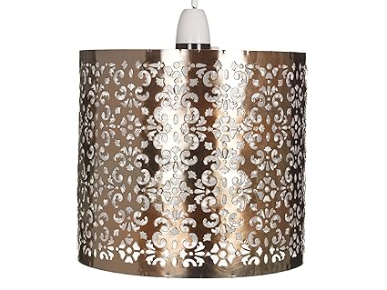 Kliving Napoli Antique Style Copper Non Electric Pendant Ceiling