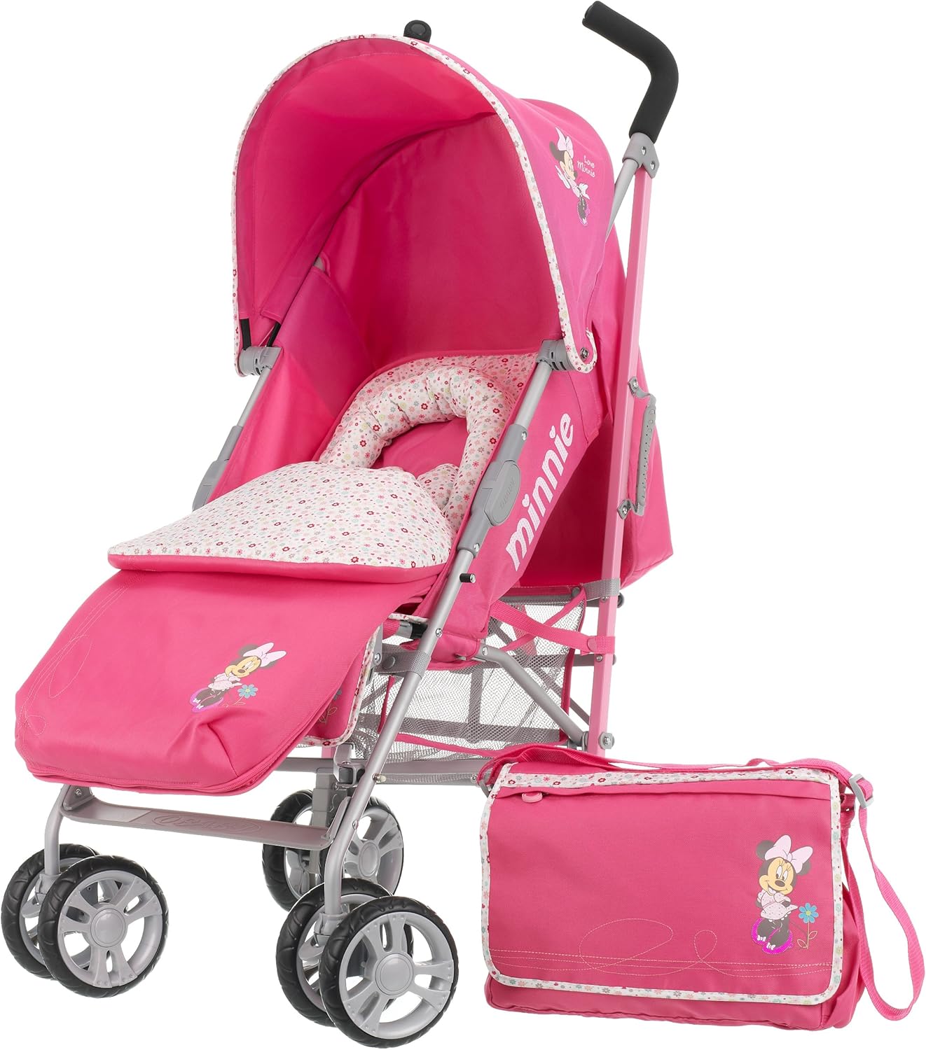 obaby minnie mouse stroller