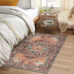 Yamaziot Washable Area Rug for Bedroom, 3x5